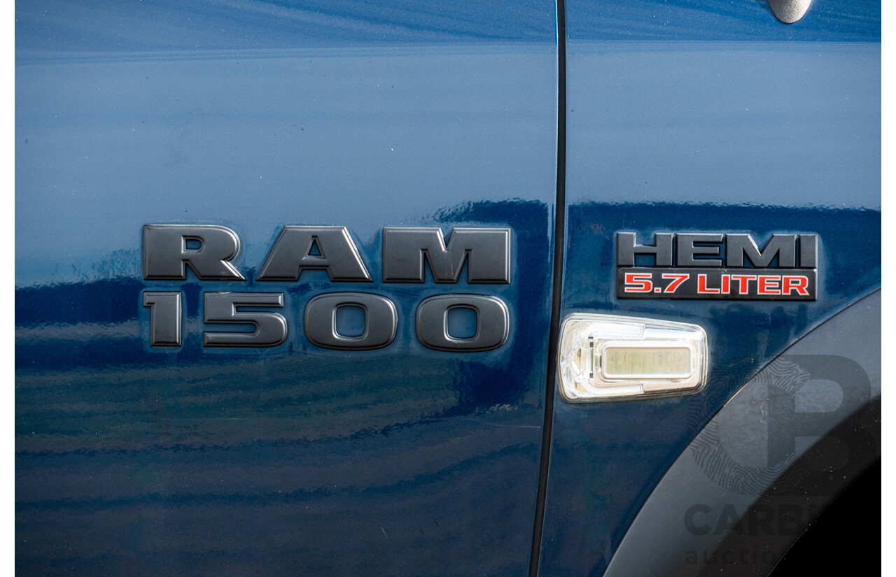 08/2020 ASV (Dodge) RAM 1500 Warlock RamBox SWB (4x4) 4d Dual Cab Utility Patriot Blue Pearl V8 5.7L