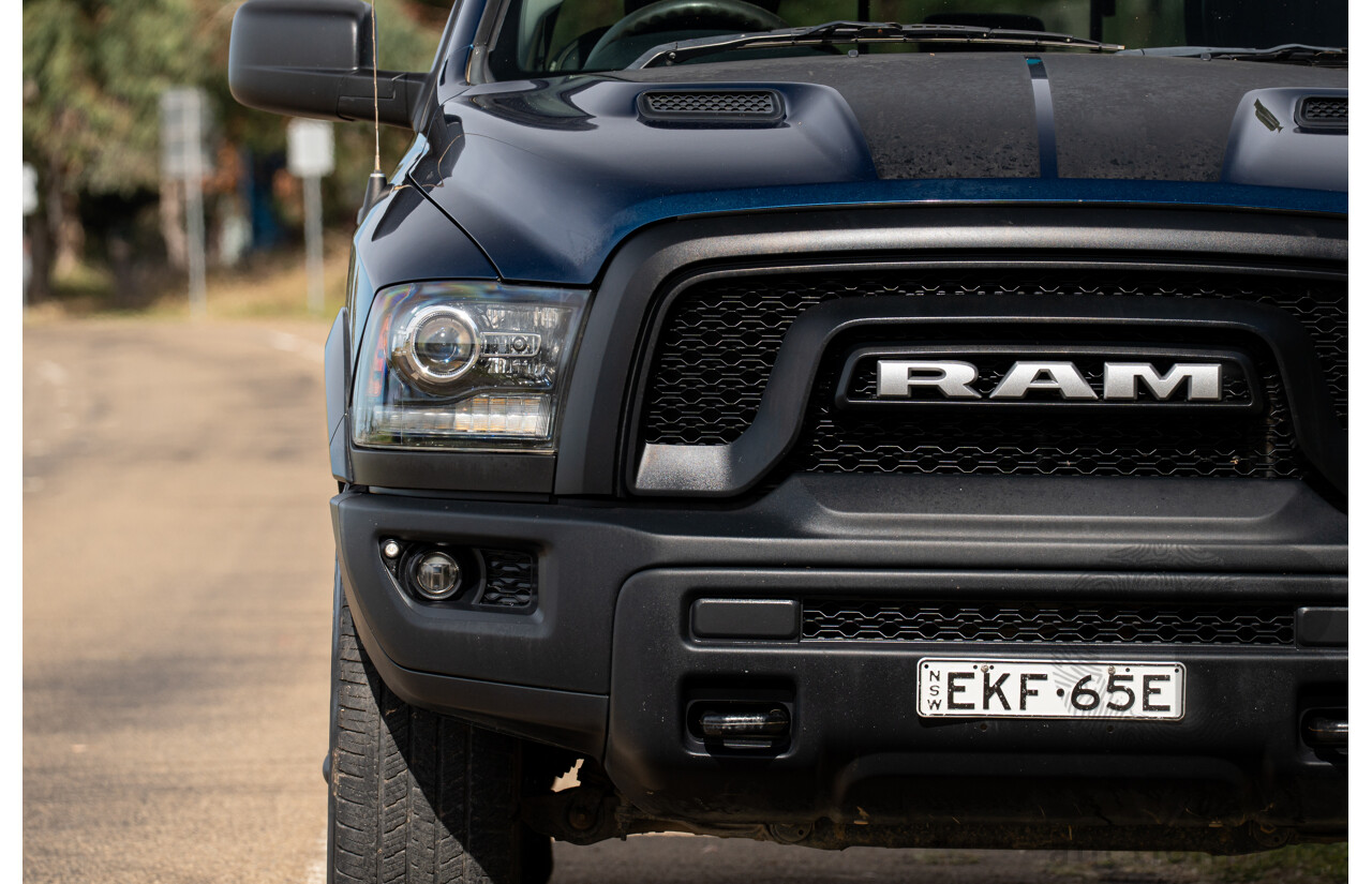 08/2020 ASV (Dodge) RAM 1500 Warlock RamBox SWB (4x4) 4d Dual Cab Utility Patriot Blue Pearl V8 5.7L