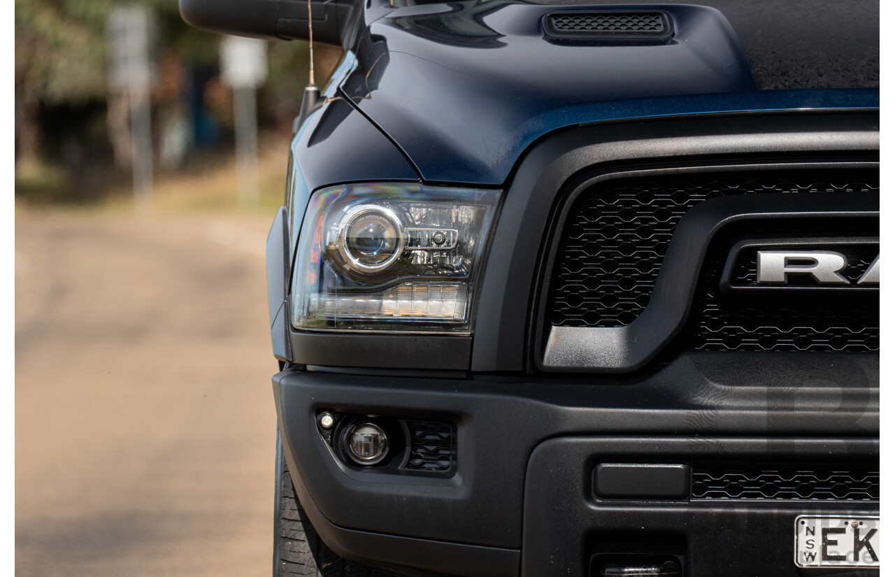 08/2020 ASV (Dodge) RAM 1500 Warlock RamBox SWB (4x4) 4d Dual Cab Utility Patriot Blue Pearl V8 5.7L