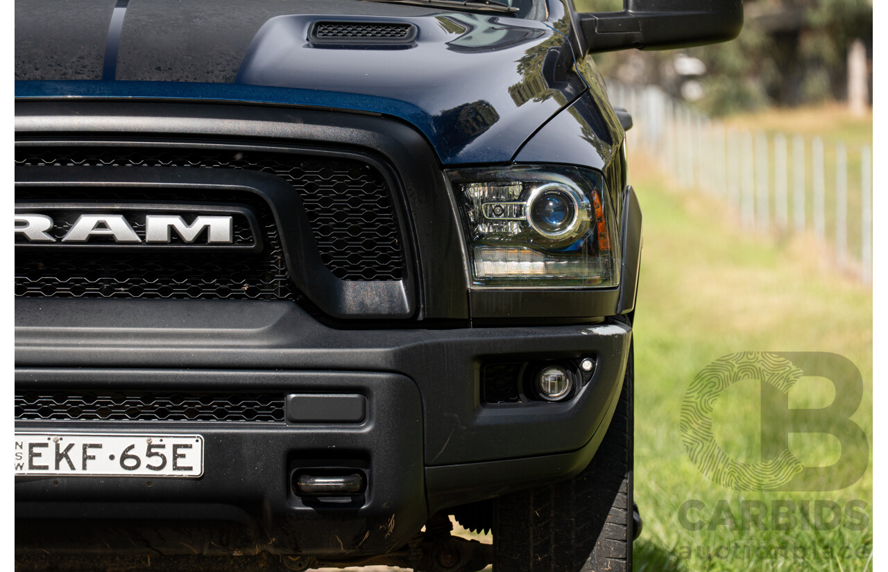 08/2020 ASV (Dodge) RAM 1500 Warlock RamBox SWB (4x4) 4d Dual Cab Utility Patriot Blue Pearl V8 5.7L