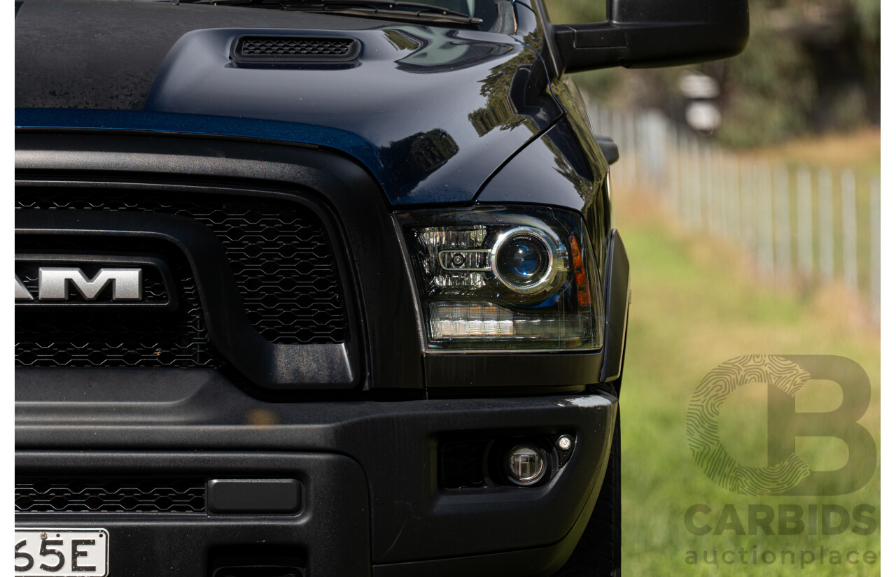08/2020 ASV (Dodge) RAM 1500 Warlock RamBox SWB (4x4) 4d Dual Cab Utility Patriot Blue Pearl V8 5.7L