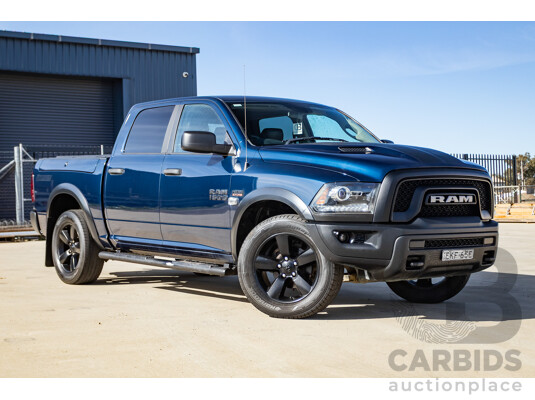 08/2020 ASV (Dodge) RAM 1500 Warlock RamBox SWB (4x4) 4d Dual Cab Utility Patriot Blue Pearl V8 5.7L
