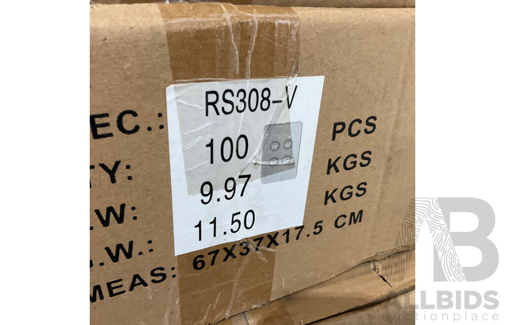 Pallet of IGOTO Assorted Switches Cover - Estimated Total ORP $ 5,000