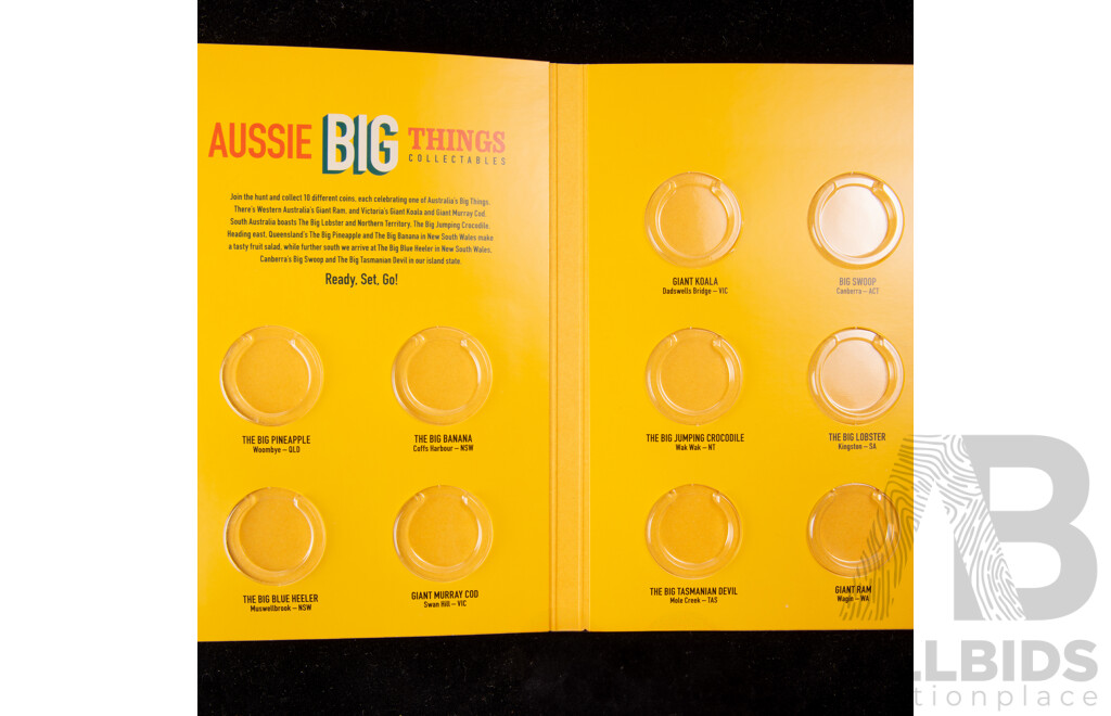 Australian 2022 Aussie Big Things Coin Folder Set