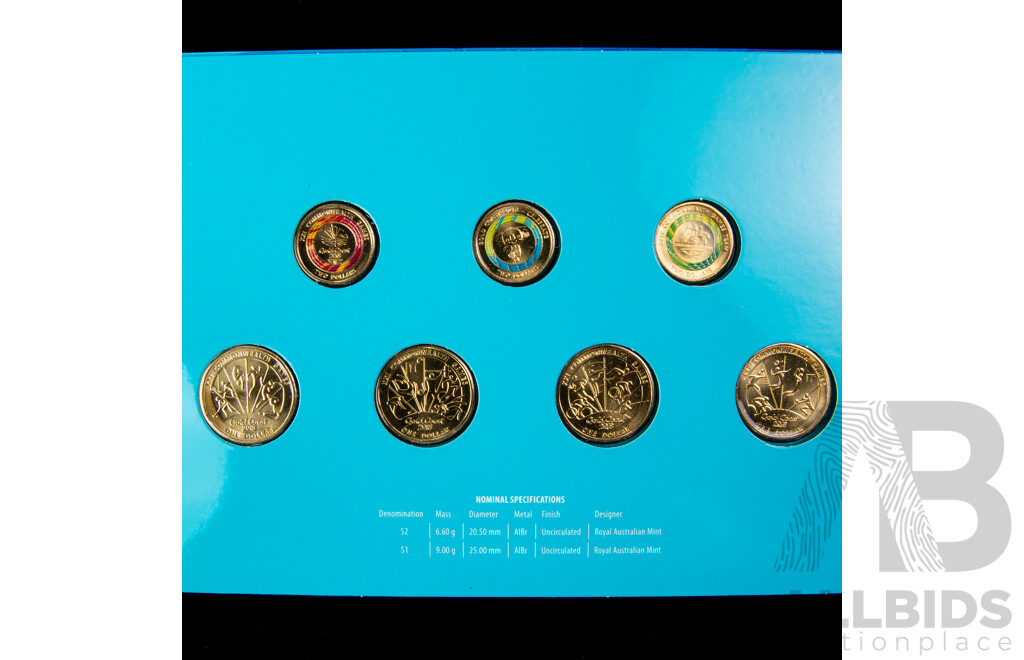 Australian 2018 Commemorative Coin Set, XXI Commonwealth Games