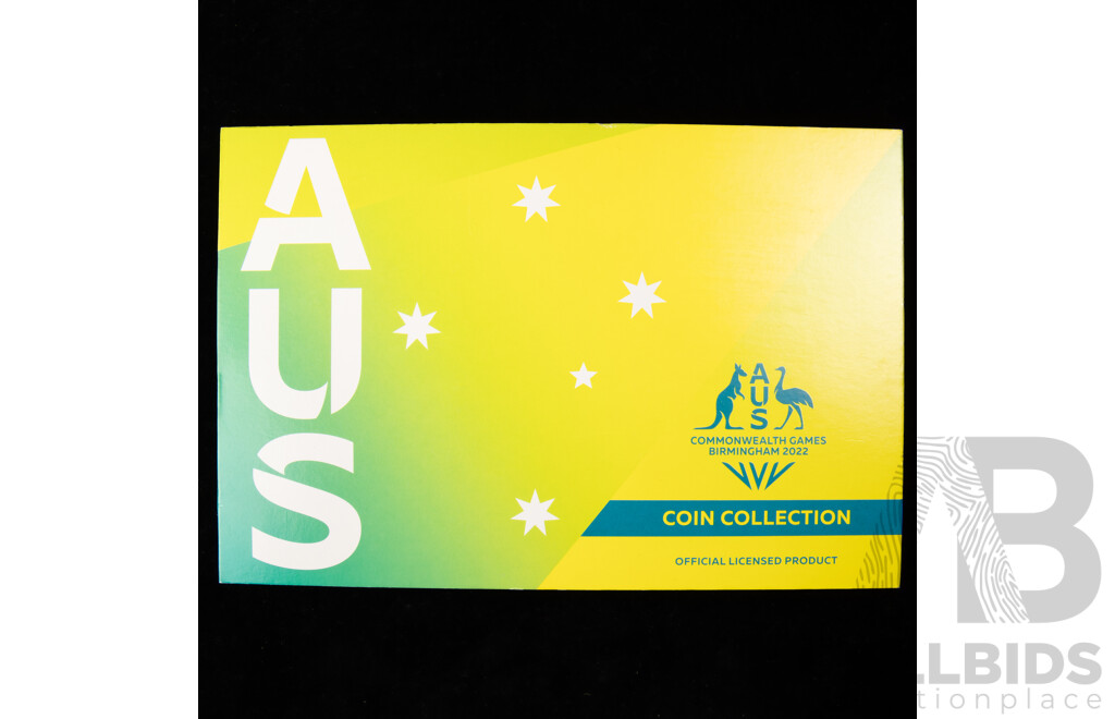 Australian 2022 Commemorative Coin Set, Birmingham Commonwealth Games