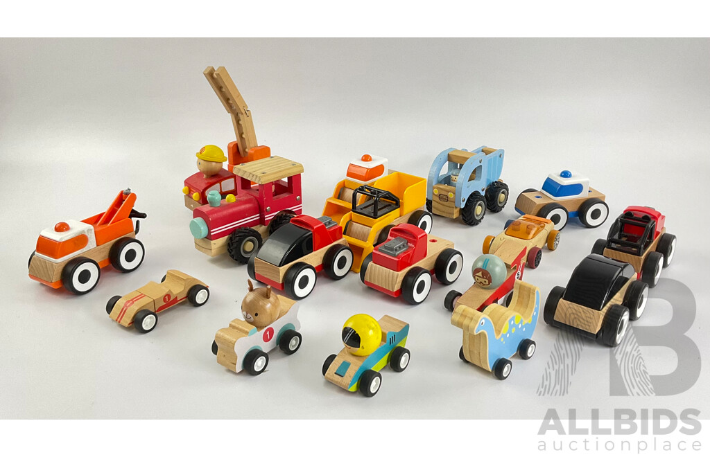 Collection of Ikea Timber Toys