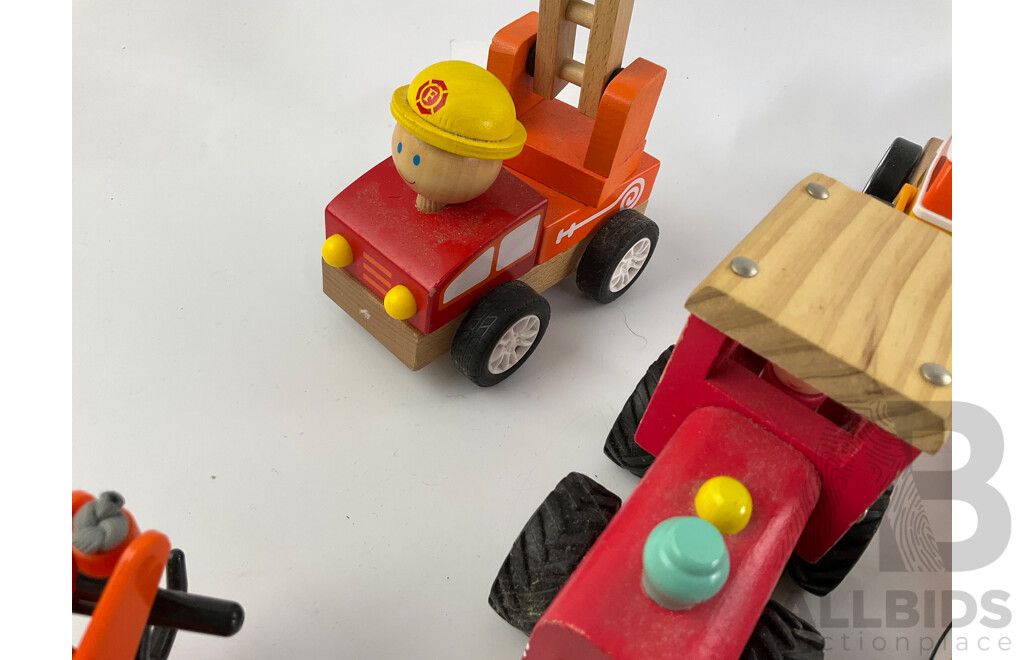 Collection of Ikea Timber Toys
