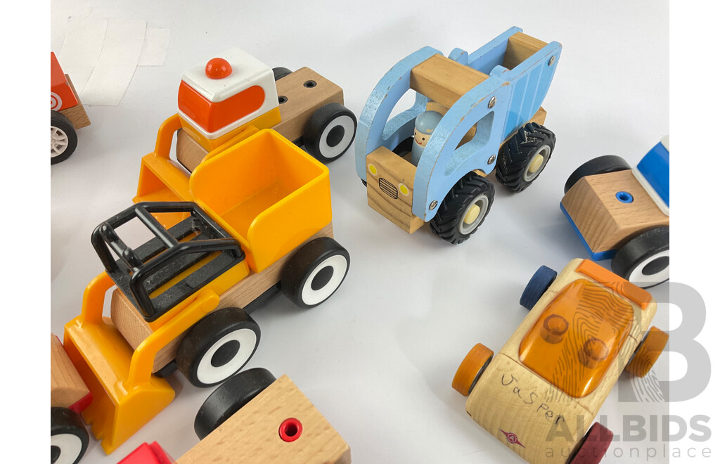 Collection of Ikea Timber Toys