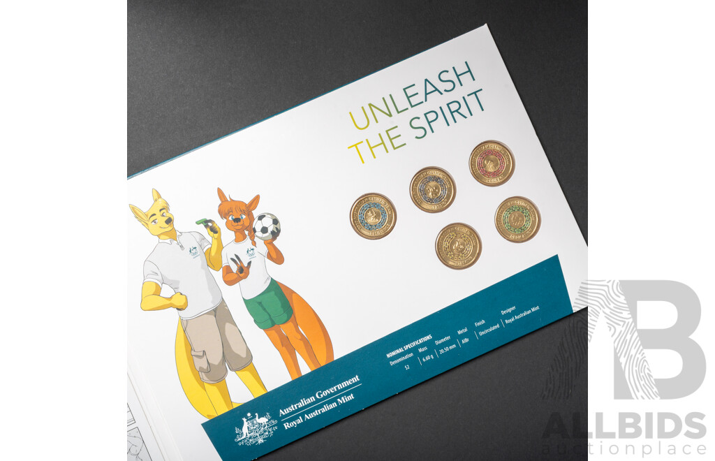 Australian RAM 2020 Coloured Coin Collection, Commonwealth Games