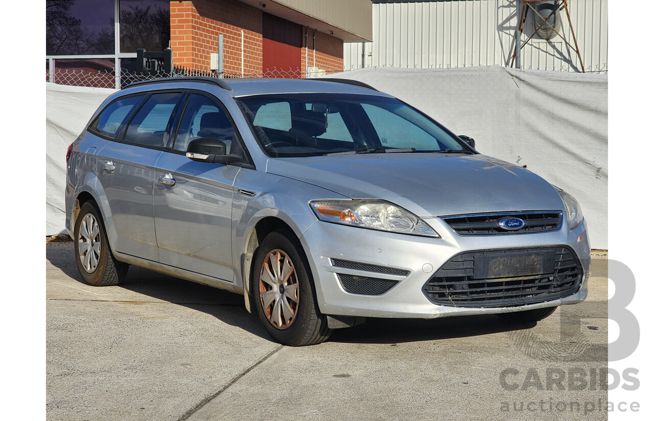 8/2012 Ford Mondeo LX MC 4d Wagon Silver 2.3L