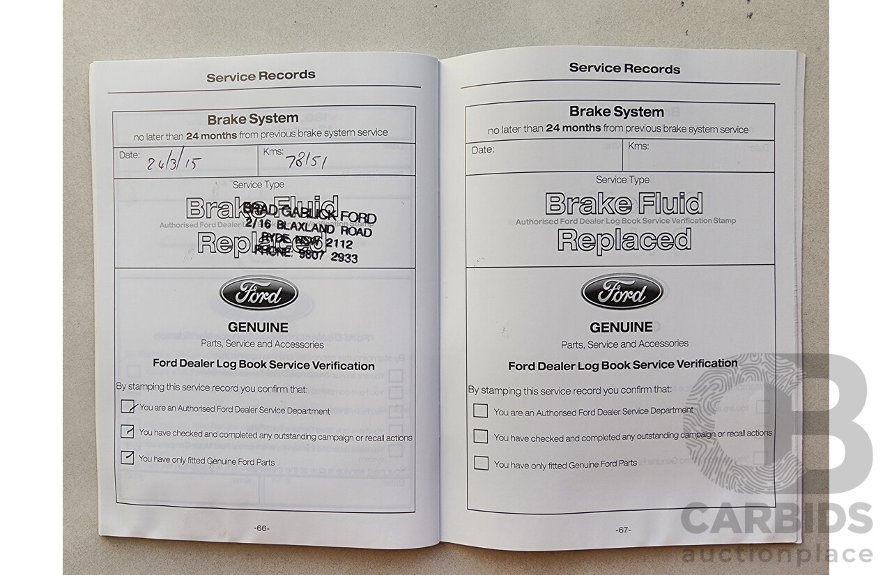 8/2012 Ford Mondeo LX MC 4d Wagon Silver 2.3L