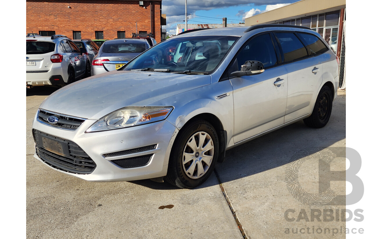 8/2012 Ford Mondeo LX MC 4d Wagon Silver 2.3L