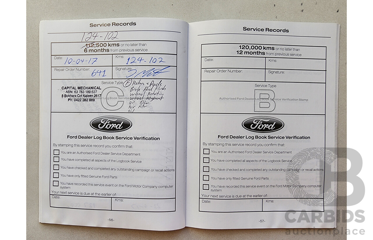 8/2012 Ford Mondeo LX MC 4d Wagon Silver 2.3L