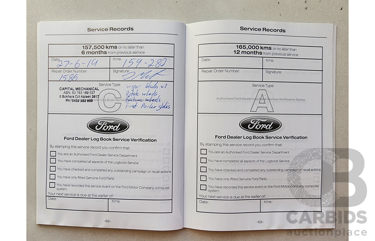 8/2012 Ford Mondeo LX MC 4d Wagon Silver 2.3L