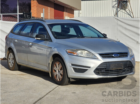 8/2012 Ford Mondeo LX MC 4d Wagon Silver 2.3L