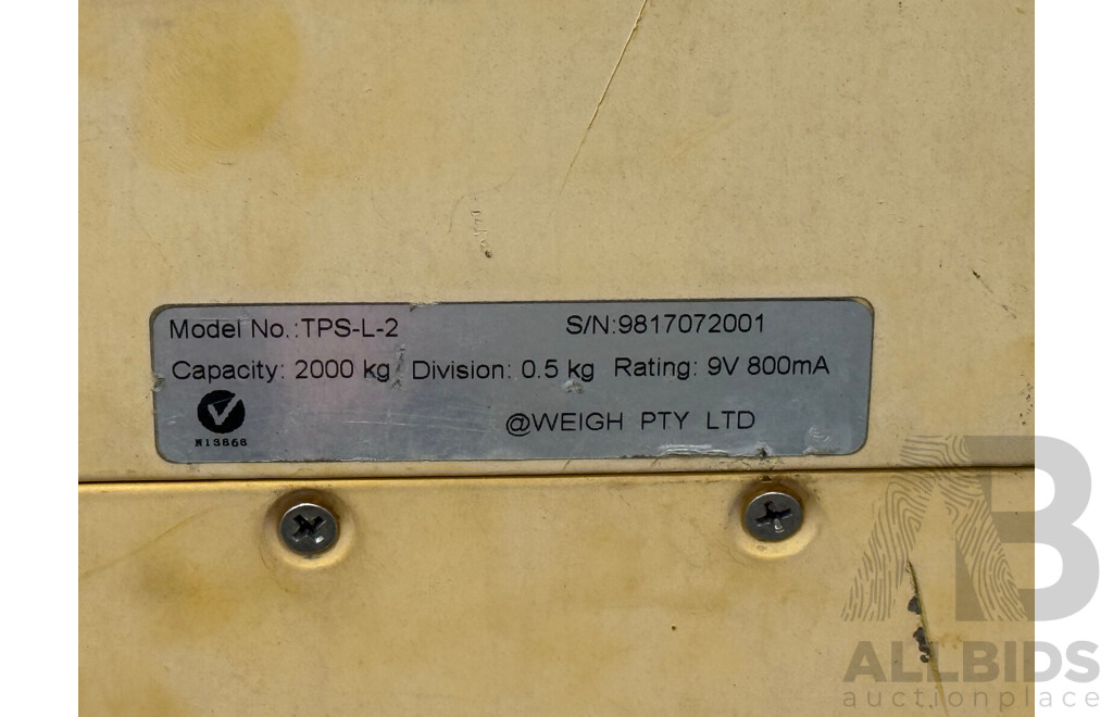 Pallet Jack with Digital Scales