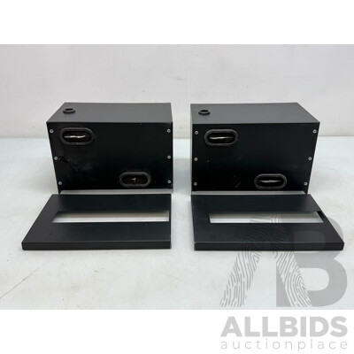 Metal Shrouds with Base Plates - Lot of 12