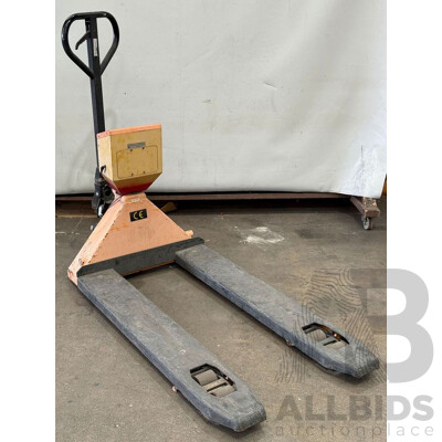 Pallet Jack with Digital Scales