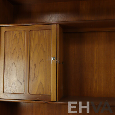 Vintage Teak Wall Unit by Nathan Furniture