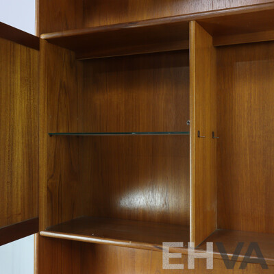Vintage Teak Wall Unit by Nathan Furniture