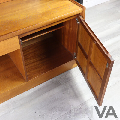 Vintage Teak Wall Unit by Nathan Furniture