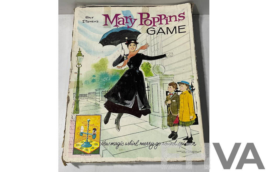 1984 Walt Disney’s Mary Poppins Board Game