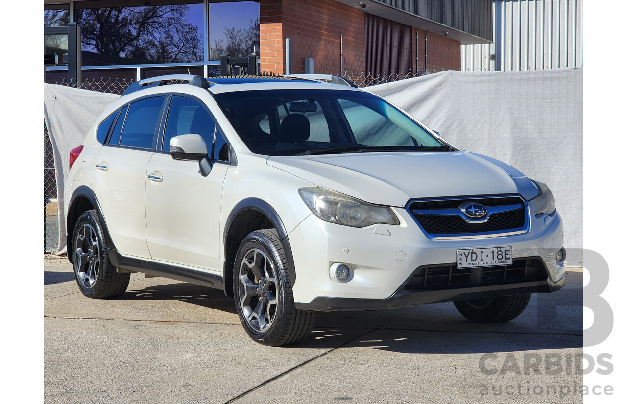 11/2012 Subaru XV 2.0i-S MY13 4d Wagon White 2.0L