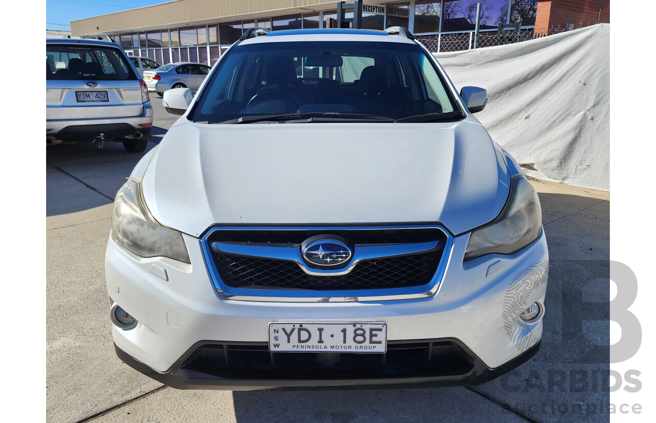 11/2012 Subaru XV 2.0i-S MY13 4d Wagon White 2.0L