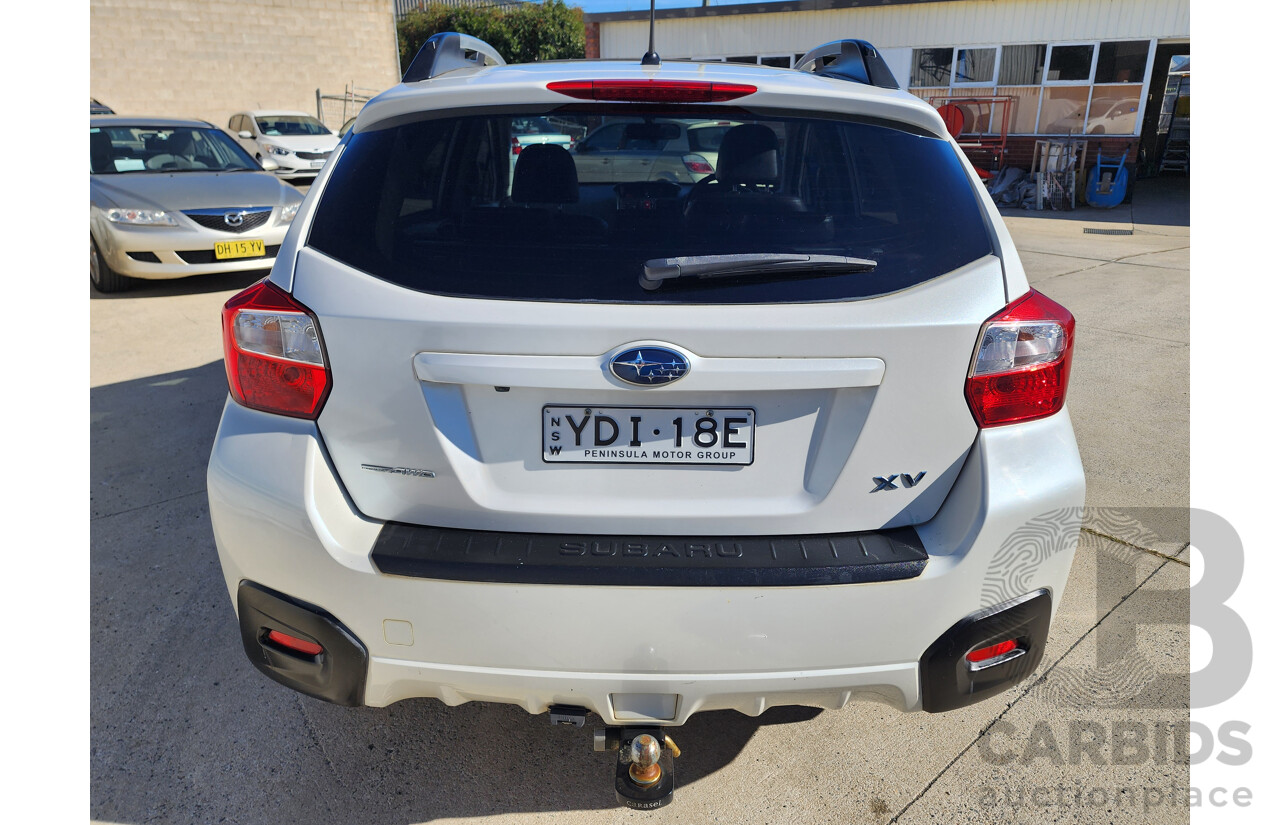 11/2012 Subaru XV 2.0i-S MY13 4d Wagon White 2.0L