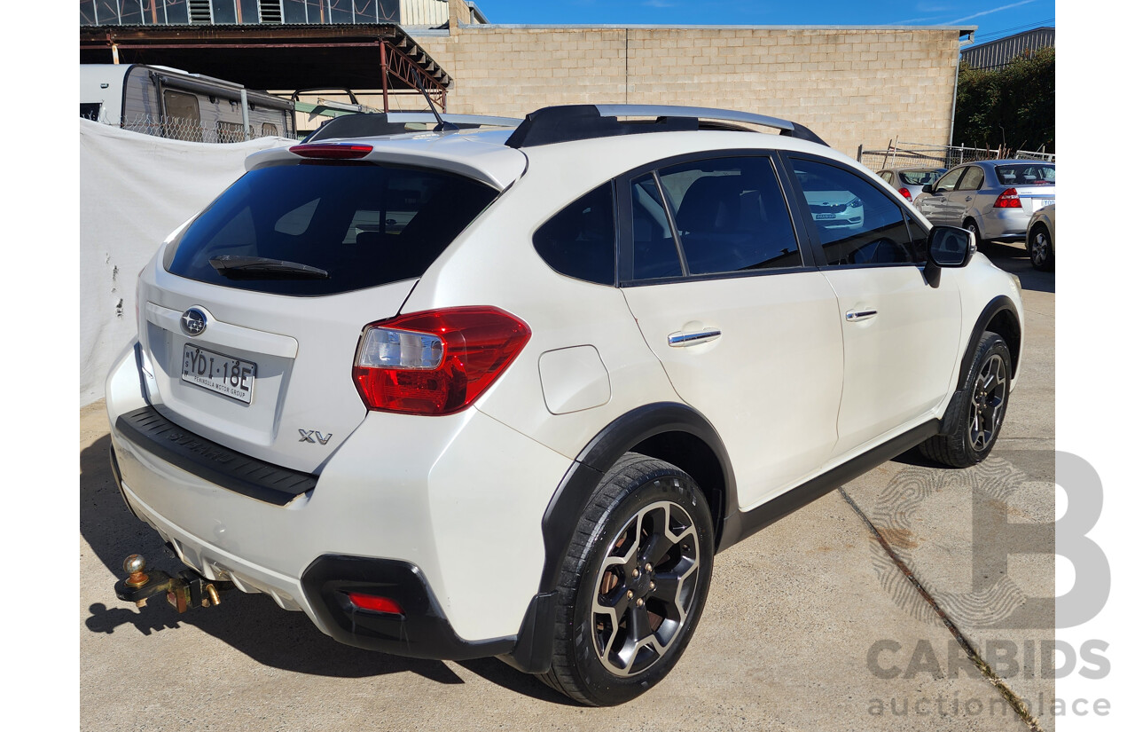 11/2012 Subaru XV 2.0i-S MY13 4d Wagon White 2.0L