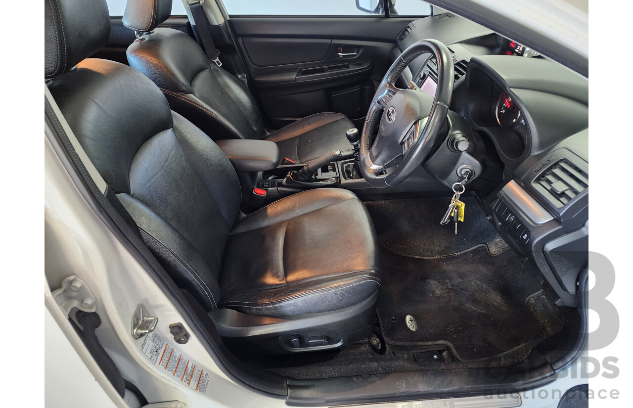 11/2012 Subaru XV 2.0i-S MY13 4d Wagon White 2.0L