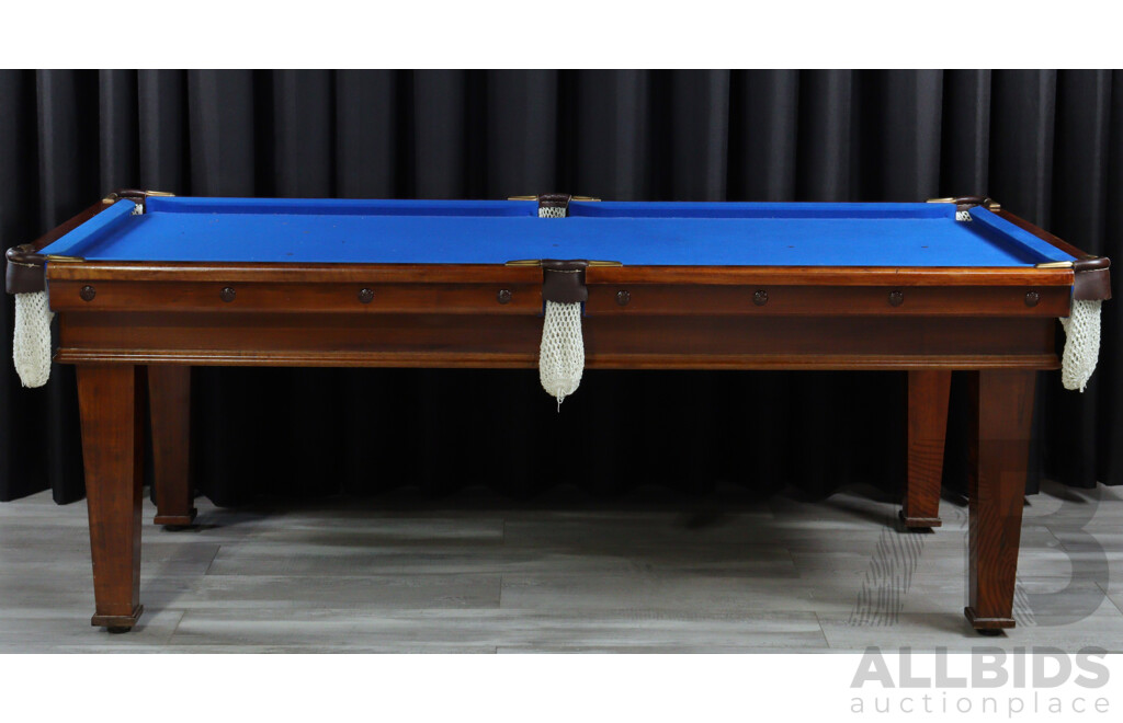Felt Top Slate Pool Table with Accessories by Southern Billiards