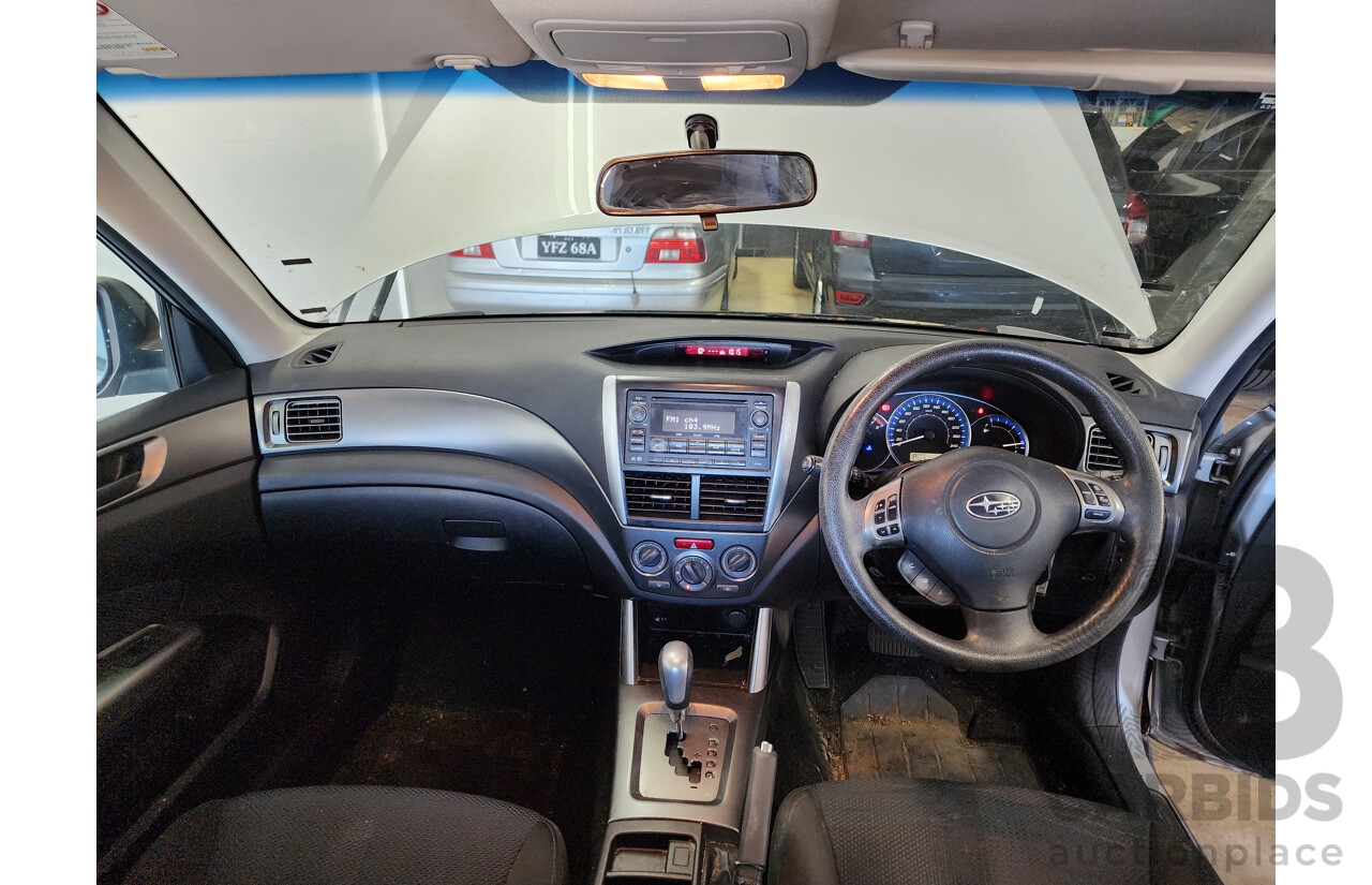 8/2011 Subaru Forester X MY11 4d Wagon Silver 2.5L