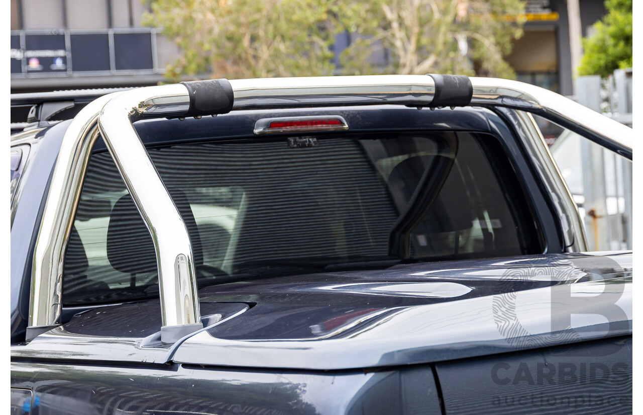03/2016 Volkswagen Amarok TDI420 Highline (4x4) 4x4 2H MY16 Dual Cab Utility Starlight Blue Metallic Turbo Diesel 2.0L