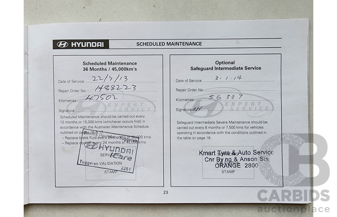 4/2010 Hyundai Santa Fe Elite CRDi (4x4) CM MY10 4d Wagon White 2.2L