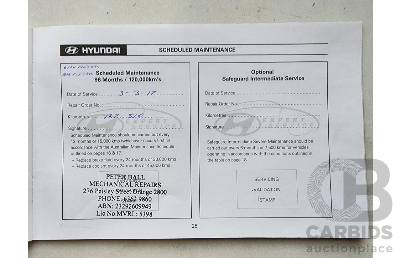 4/2010 Hyundai Santa Fe Elite CRDi (4x4) CM MY10 4d Wagon White 2.2L