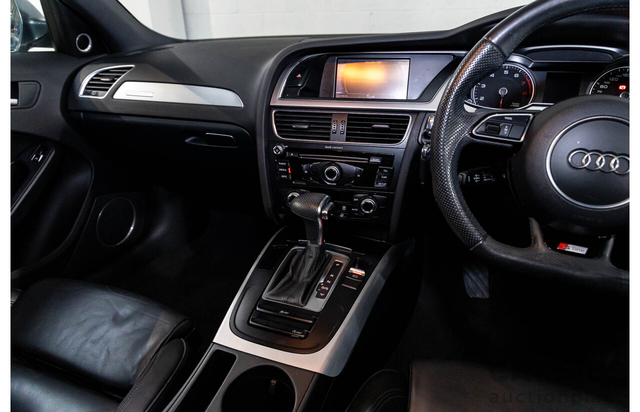 5/2014 Audi A4 2.0 TFSI Avant Quattro (AWD) B8 (8K) MY14 4d Wagon Monsoon Grey Metallic Turbo 2.0L