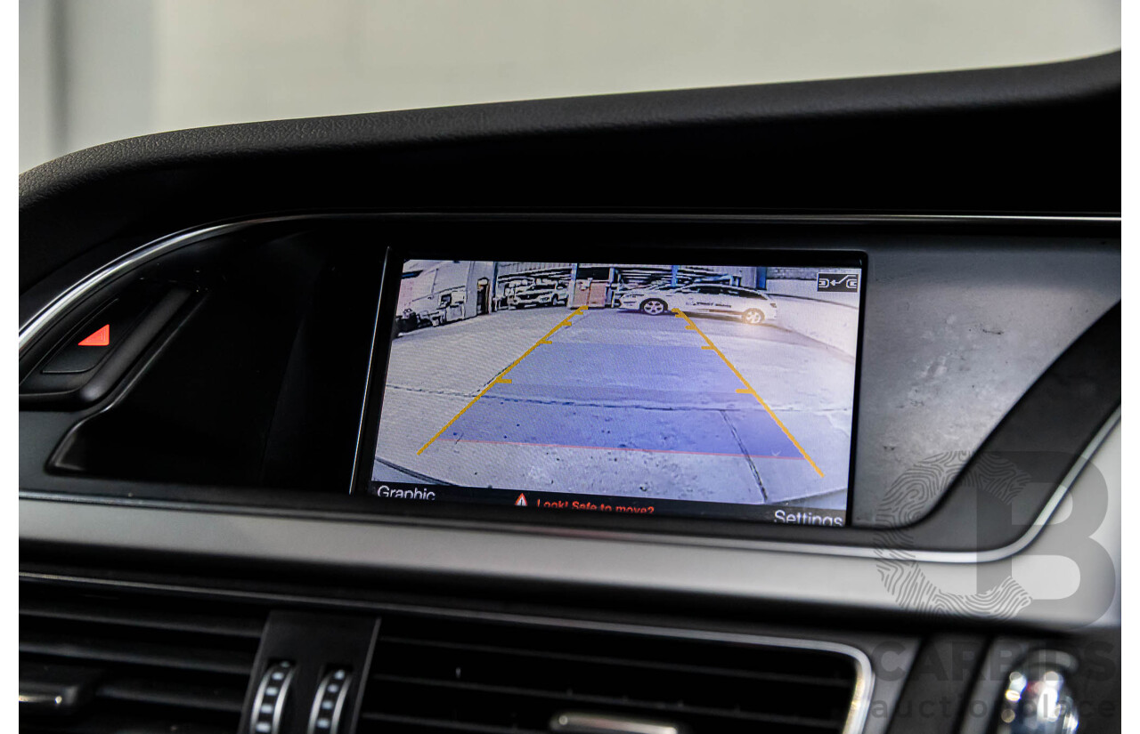 5/2014 Audi A4 2.0 TFSI Avant Quattro (AWD) B8 (8K) MY14 4d Wagon Monsoon Grey Metallic Turbo 2.0L