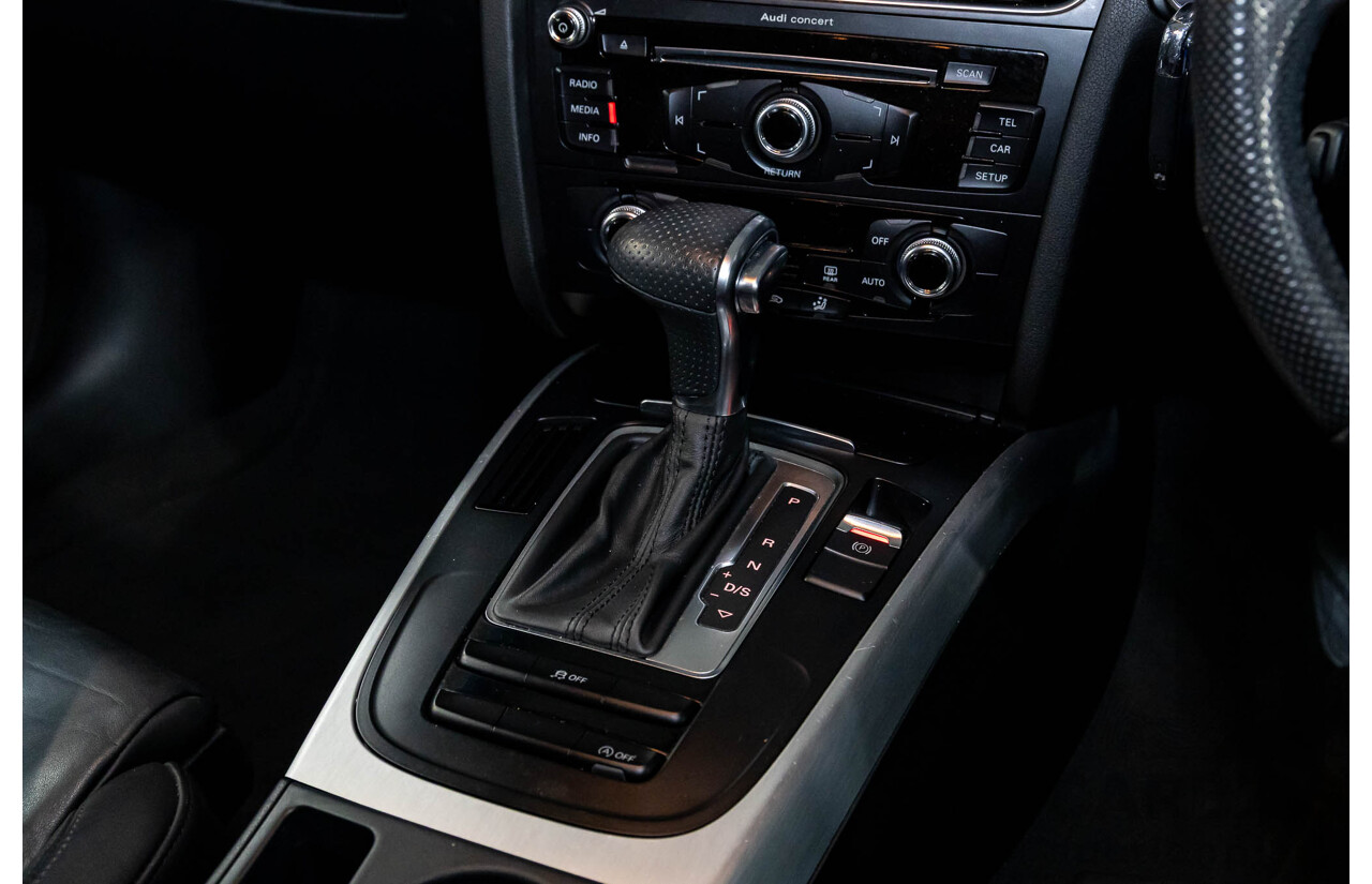 5/2014 Audi A4 2.0 TFSI Avant Quattro (AWD) B8 (8K) MY14 4d Wagon Monsoon Grey Metallic Turbo 2.0L