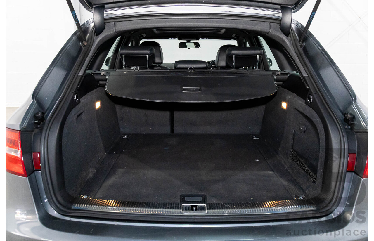 5/2014 Audi A4 2.0 TFSI Avant Quattro (AWD) B8 (8K) MY14 4d Wagon Monsoon Grey Metallic Turbo 2.0L