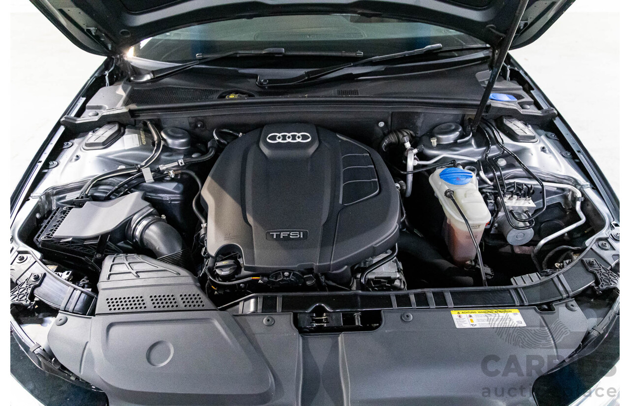 5/2014 Audi A4 2.0 TFSI Avant Quattro (AWD) B8 (8K) MY14 4d Wagon Monsoon Grey Metallic Turbo 2.0L