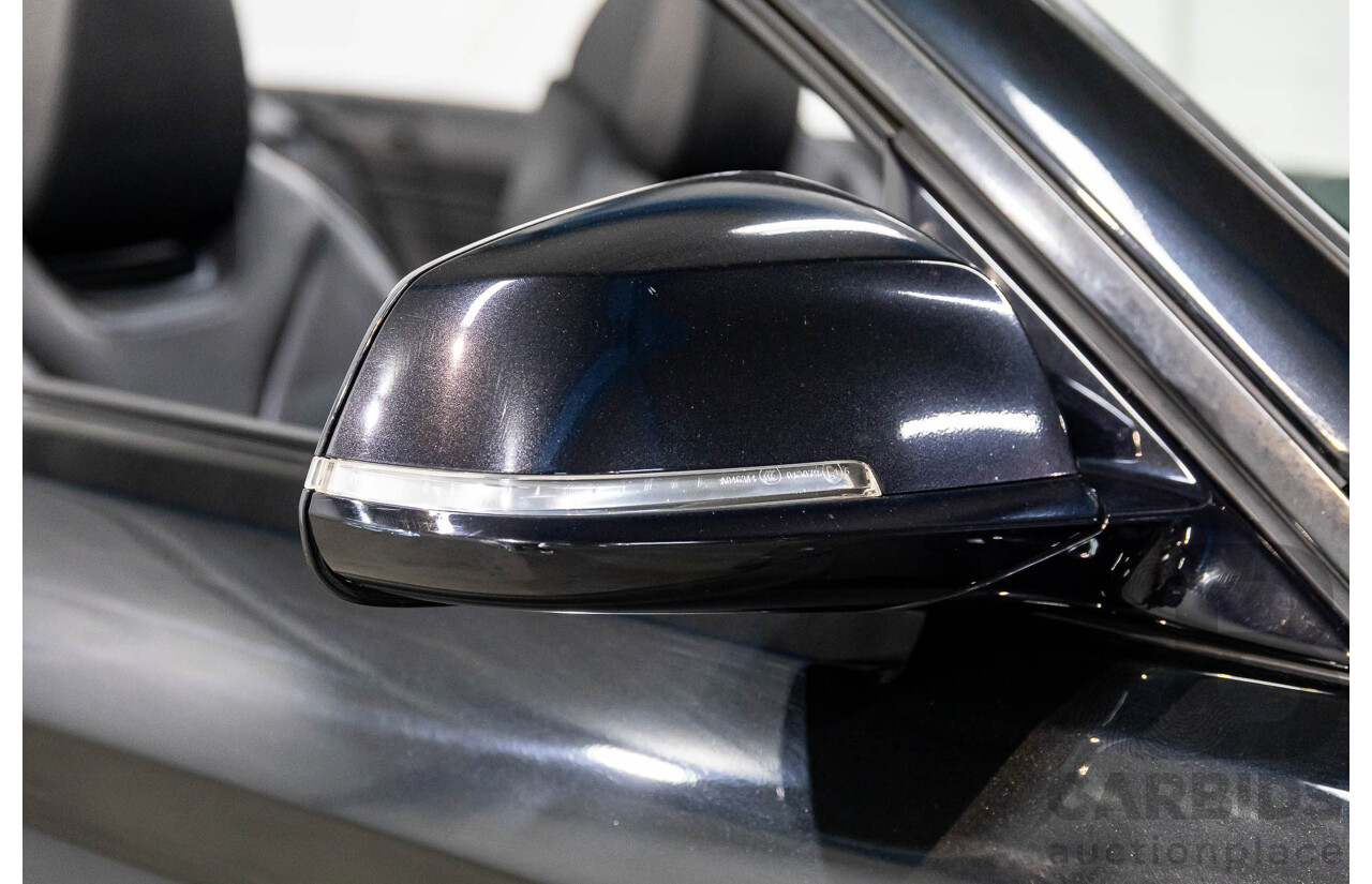 10/2015 BMW 420i Sport Line M Sport F33 MY15 2d Convertible Black Sapphire Metallic Turbo 2.0L