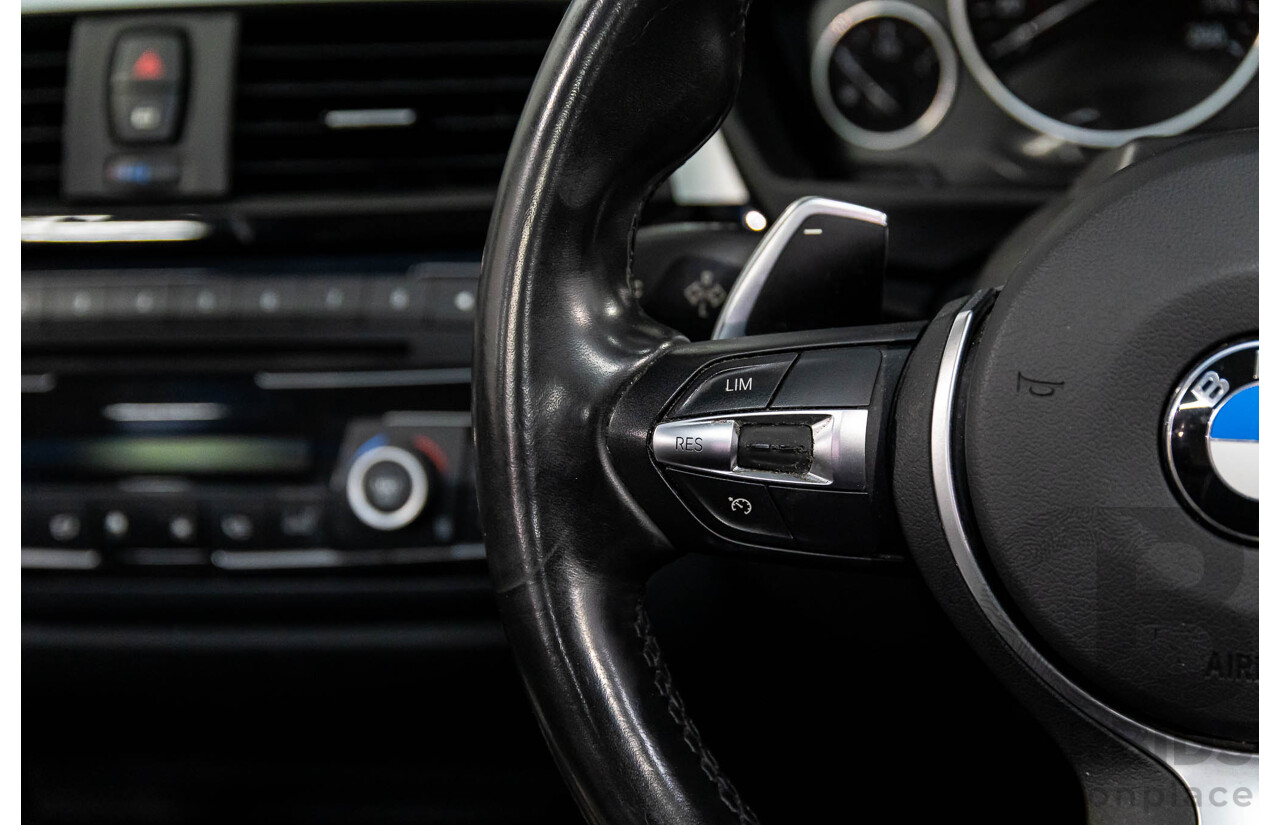 10/2015 BMW 420i Sport Line M Sport F33 MY15 2d Convertible Black Sapphire Metallic Turbo 2.0L