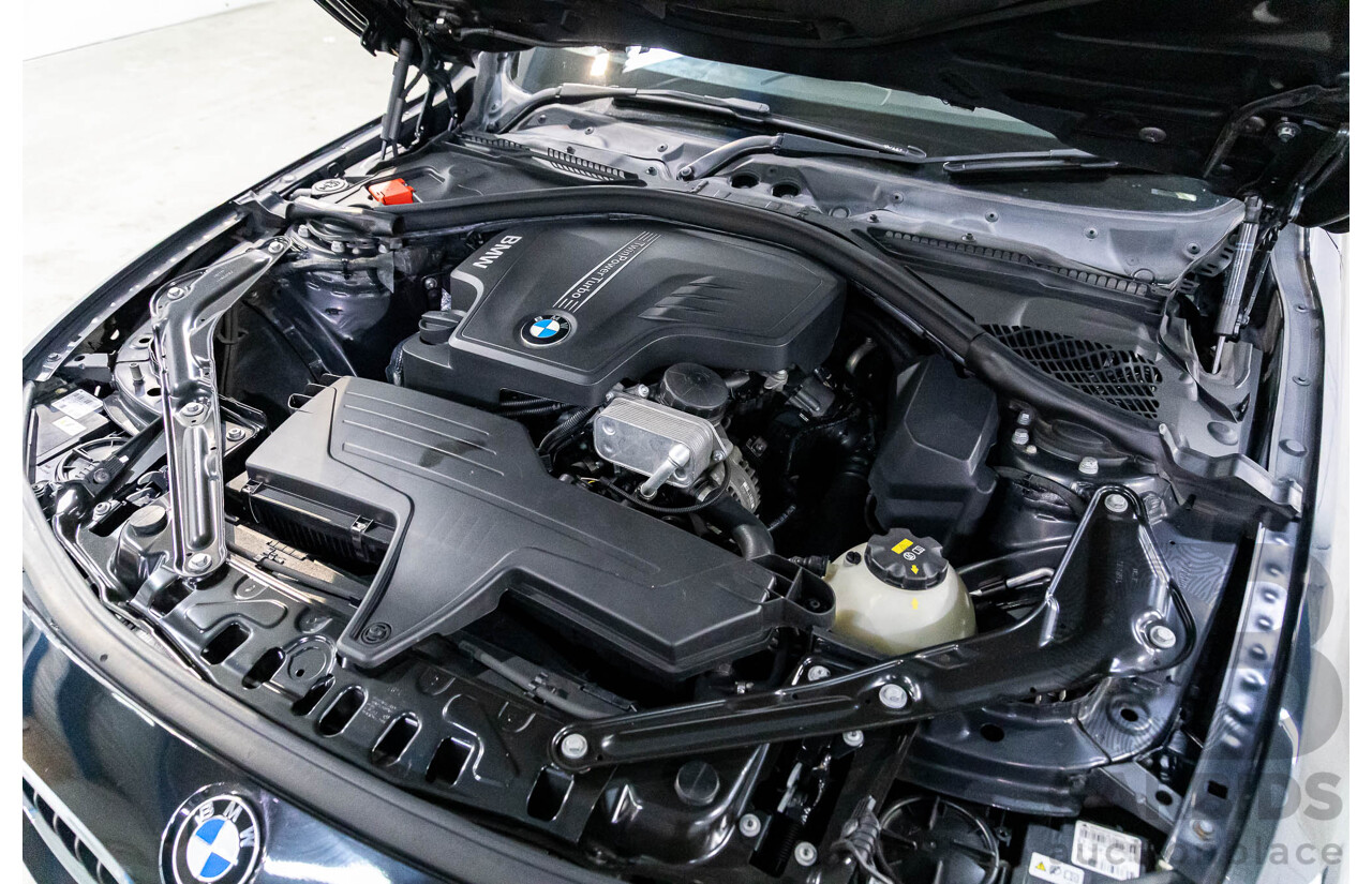 10/2015 BMW 420i Sport Line M Sport F33 MY15 2d Convertible Black Sapphire Metallic Turbo 2.0L