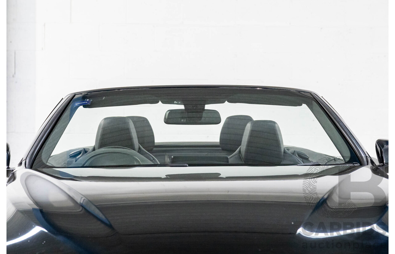 10/2015 BMW 420i Sport Line M Sport F33 MY15 2d Convertible Black Sapphire Metallic Turbo 2.0L