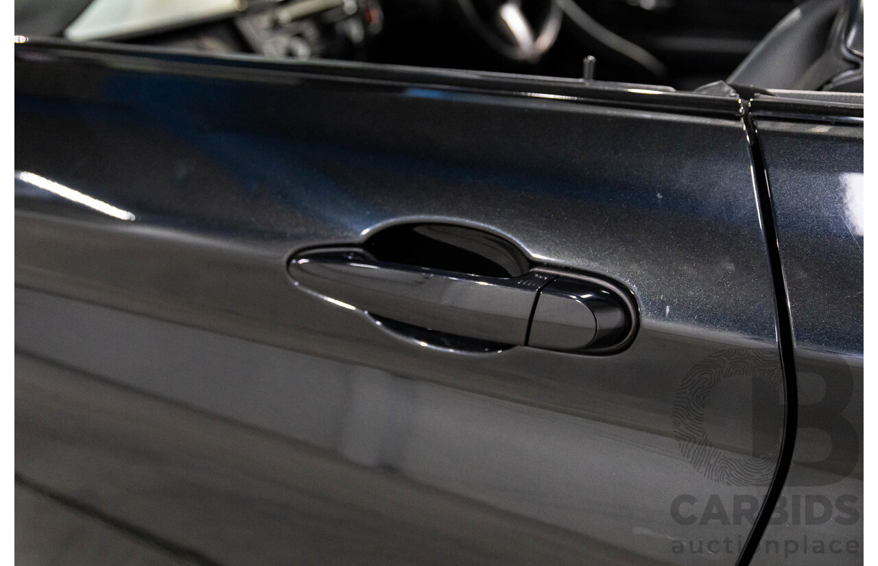 10/2015 BMW 420i Sport Line M Sport F33 MY15 2d Convertible Black Sapphire Metallic Turbo 2.0L