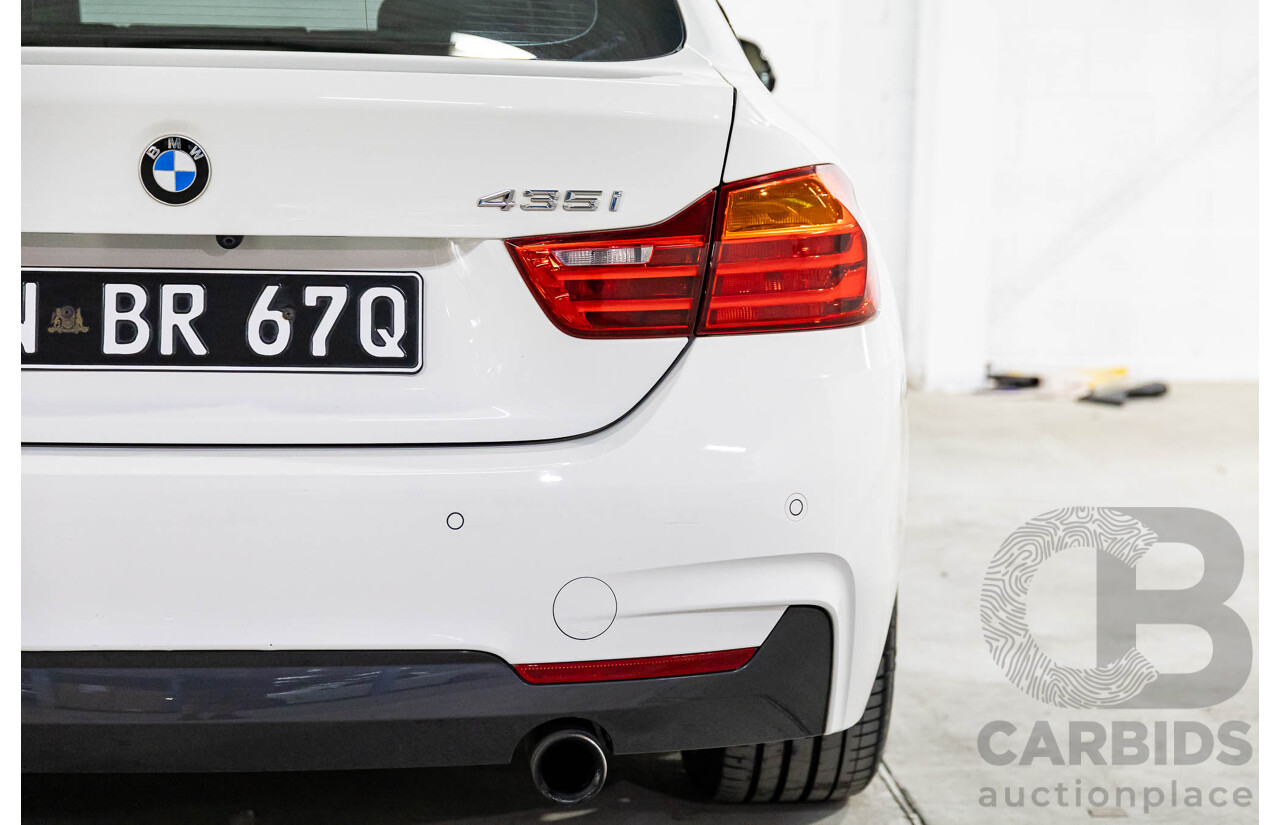1/2015 BMW 435i Gran Coupe M Sport F36 MY15 5d Coupe Alpine White Turbo 3.0L