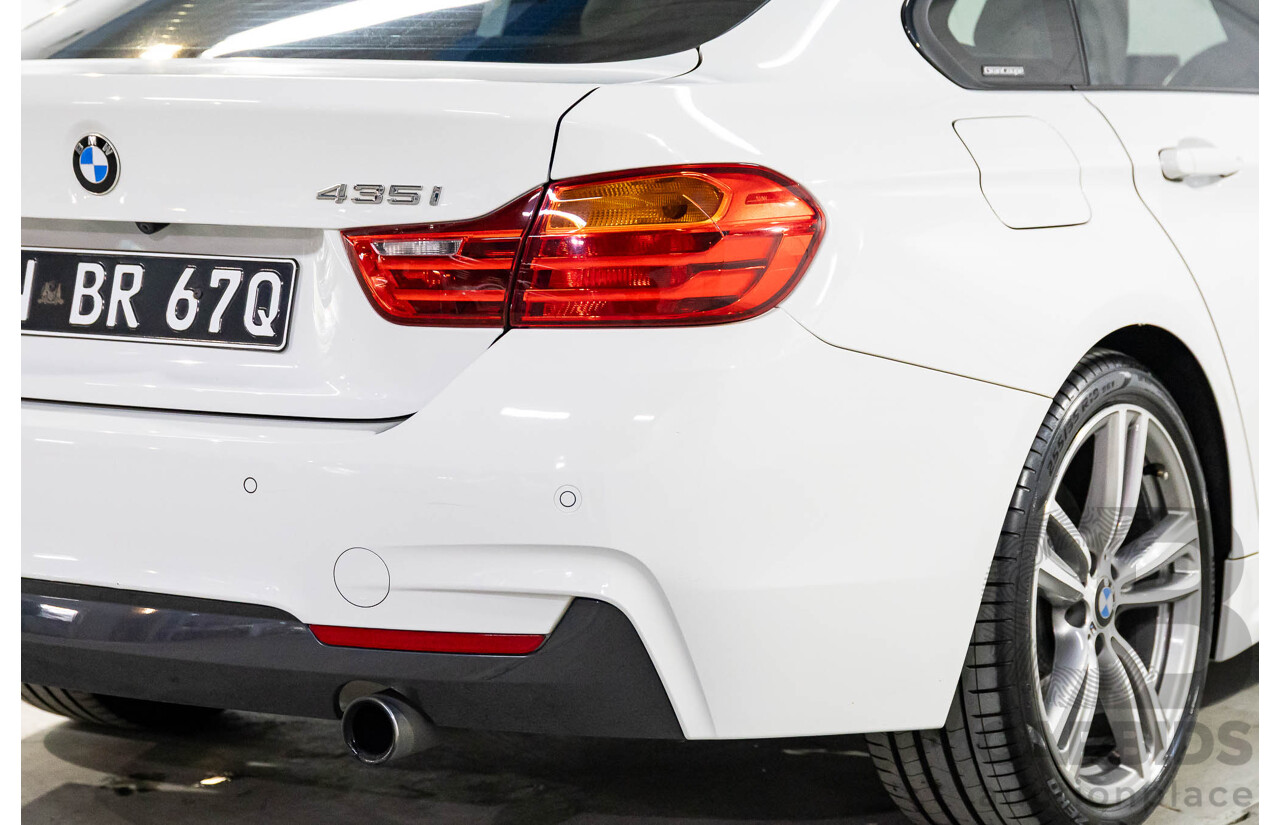 1/2015 BMW 435i Gran Coupe M Sport F36 MY15 5d Coupe Alpine White Turbo 3.0L
