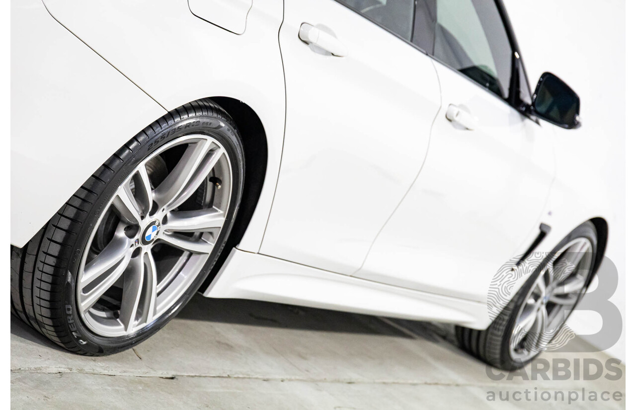 1/2015 BMW 435i Gran Coupe M Sport F36 MY15 5d Coupe Alpine White Turbo 3.0L